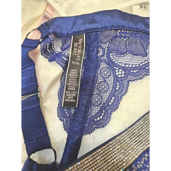 3 Nwt Lace Garters- Victoria's Secret & Change Lingerie #500 - Picture 3 of 6